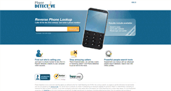 Desktop Screenshot of phonedetective.com